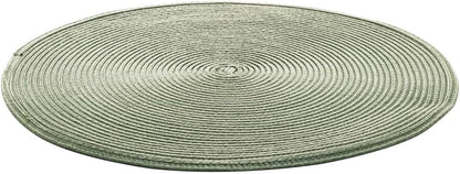 Lugar Americano de Poliéster Fresno Espiral Verde Lyor 38cm