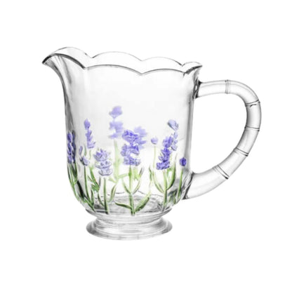 Jarra de Cristal Lavanda Hand Painting Wolff 1,5L