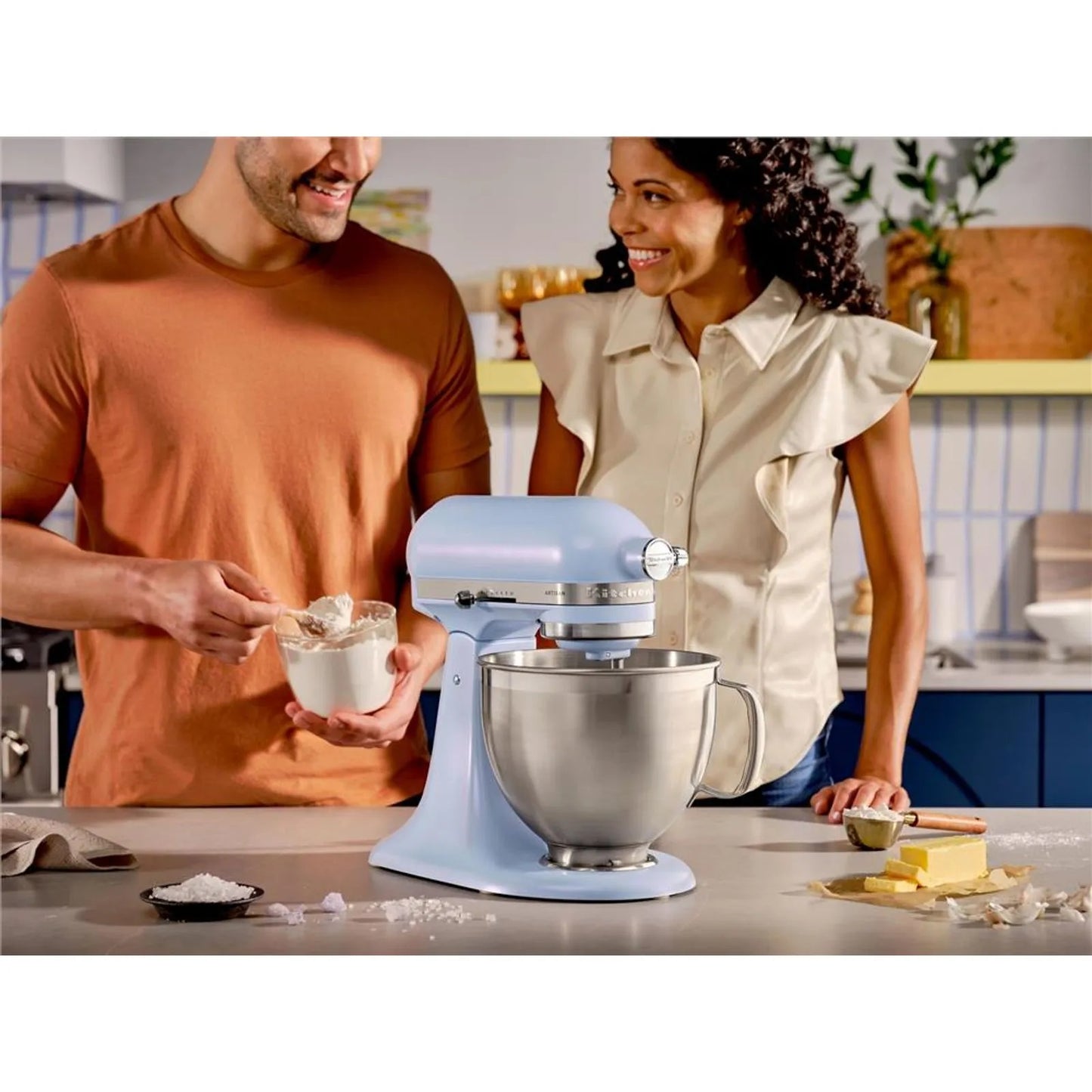 Batedeira KitchenAid Artisan Blue Salt - KEA38AF