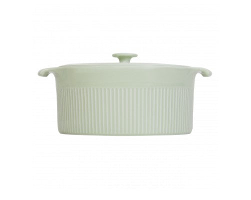 Cocotte De Porcelana Verde Menta Germer 22cm