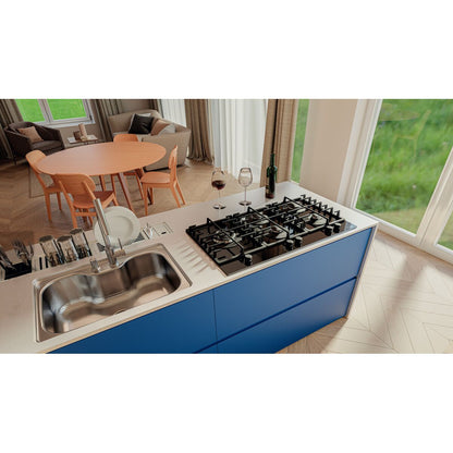 Cooktop à Gás Tramontina Penta Plus 5GG Tri He Safestop 90 Semiprofissional