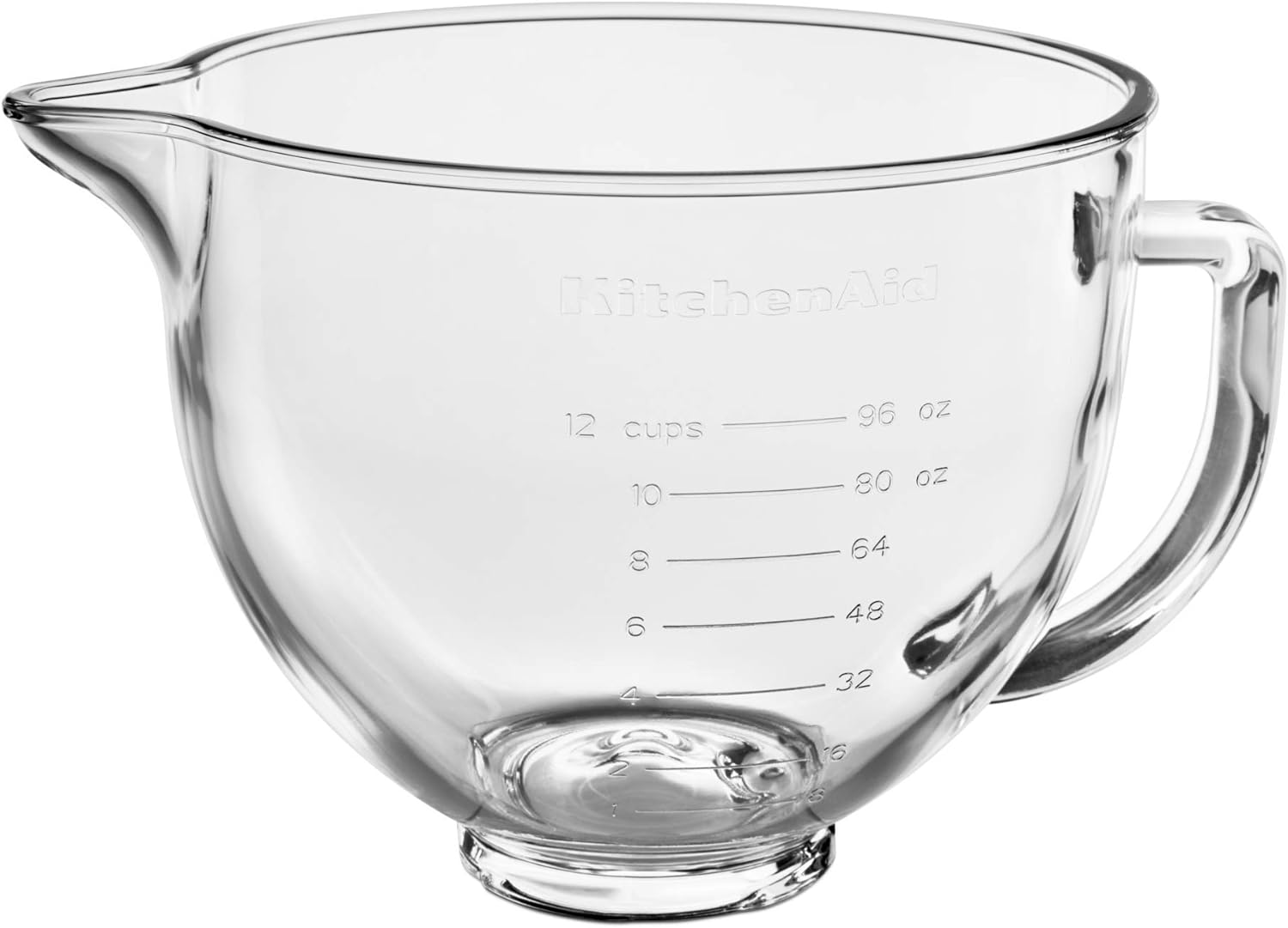 Tigela de Vidro Lisa KitchenAid para Stand Mixer