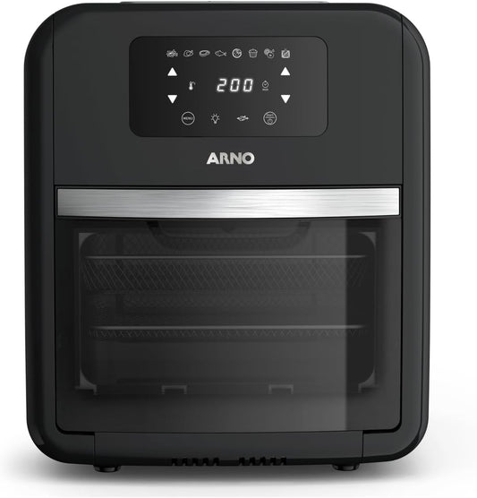 Airfry Oven e Grill Arno Expert 9 em 1 Digital 11L Preta UFE9