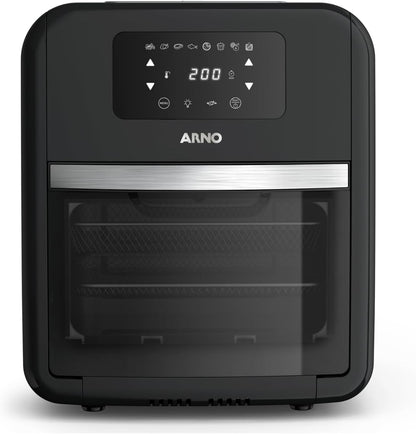 Airfry Oven e Grill Arno Expert 9 em 1 Digital 11L Preta UFE9