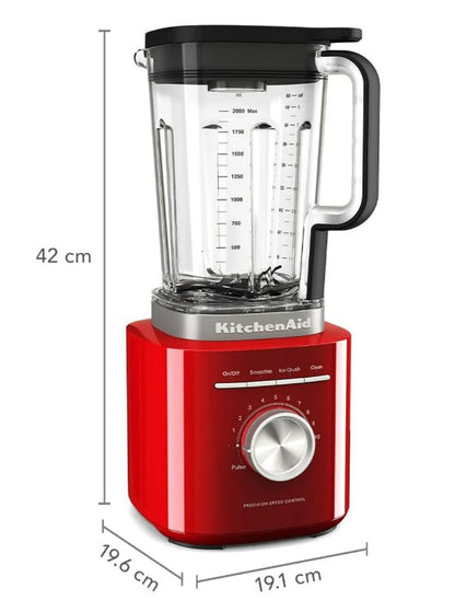Liquidificador Pure Power KitchenAid 10 Velocidades Empire Red KUA20AV