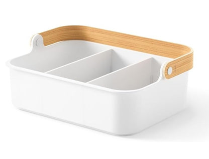 Cesto Bellwood Cor Branco Natural Em Plástico Umbra