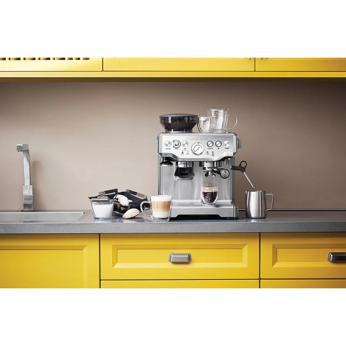 Cafeteira Elétrica Tramontina by Breville Express Pro em Aço Inox com Moedor 2 L 220 V