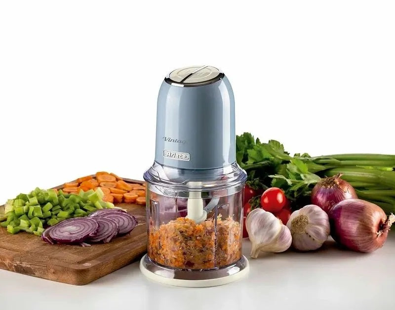 Processador de Alimentos Italiano Vintage Ariete Azul 400W