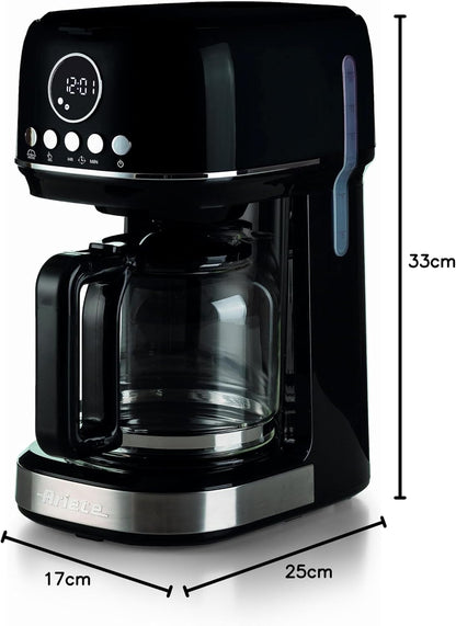 Máquina de CaféAriete Manual Moderna Preta