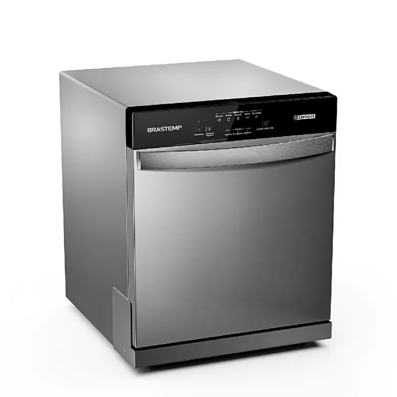 Lava Louças 8 Serviços Brastemp Cinza - BLF08BS
