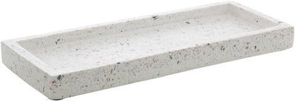 Bandeja Retangular Wolff de Mármore Terrazo 25cm x 10cm x 2cm