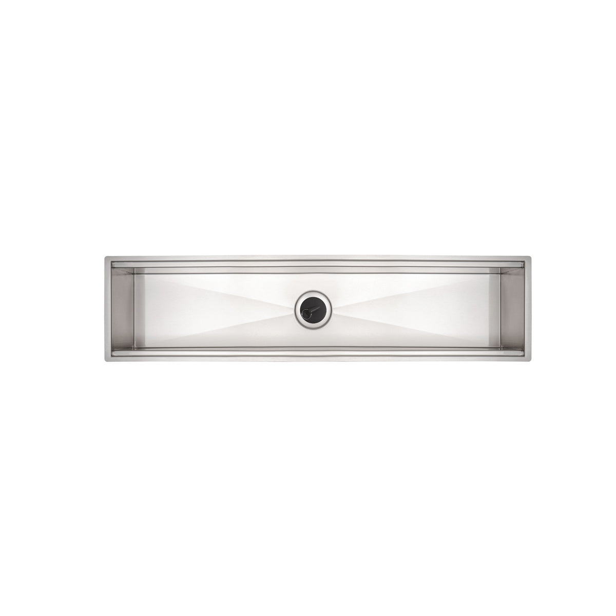 Canal Organizador Tramontina Sobrepor 75cm Inox Acetinado