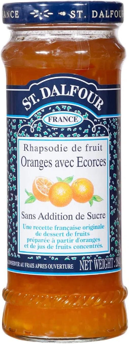 Geleia Francesa Laranja (Oranges Avec Ecorses) St Dalfour 284g