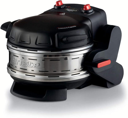 Forno de Pizza Duplo Elétrico Preto 2100W