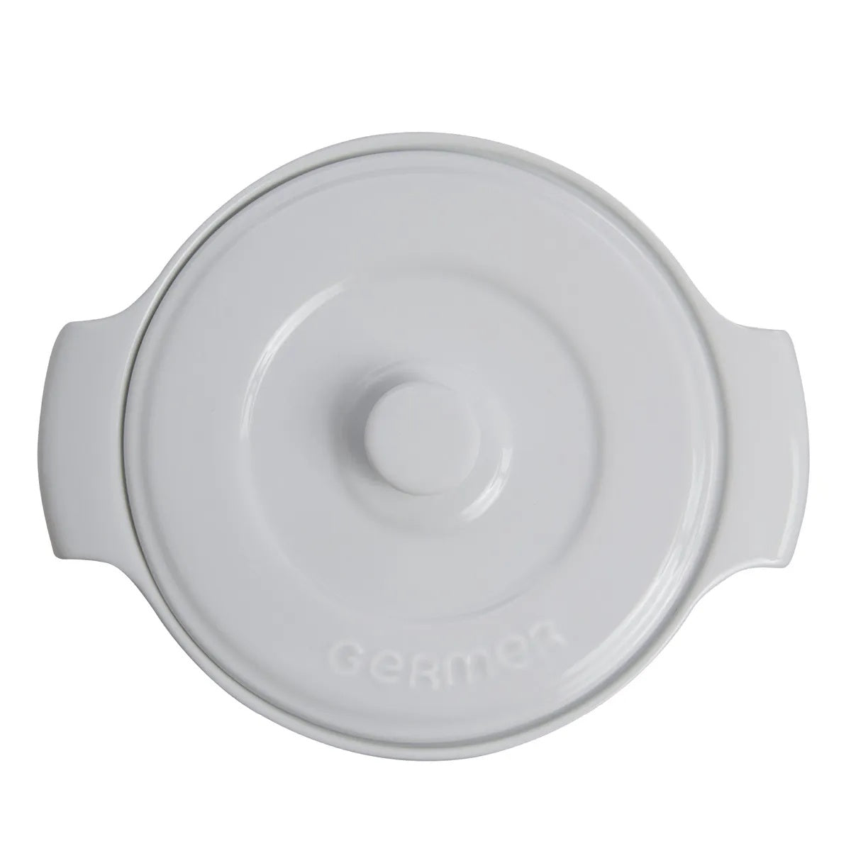 Cocotte De Porcelana Branca Germer 22cm