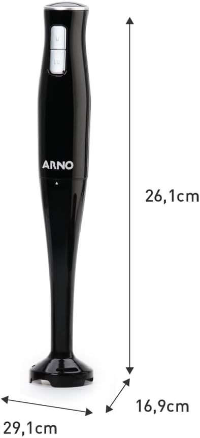 Mixer Arno Turbomix Pro 3 Em 1 Cor Preto MX31