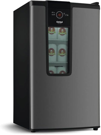 Cervejeira Consul 82L Frost Free C/ Display Porta Titanium