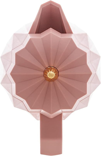 Garrafa Térmica de Plástico Diamond Rosa 1L - Lyor