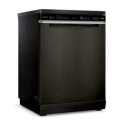 Lava Louças 15 Serviços Brastemp Power Clean Preta BLF62AP
