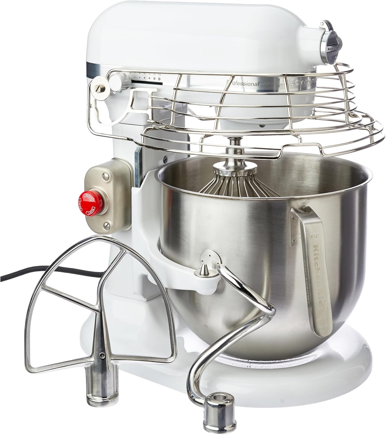 Batedeira Profissional White KitchenAid 7,6L