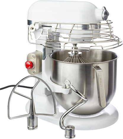 Batedeira Profissional White KitchenAid 7,6L