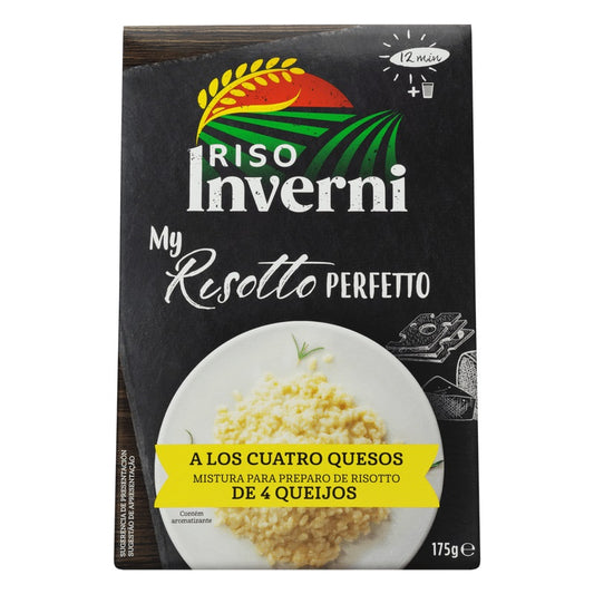 Risoto Quatro Queijos Riso Inverni Caixa 175g