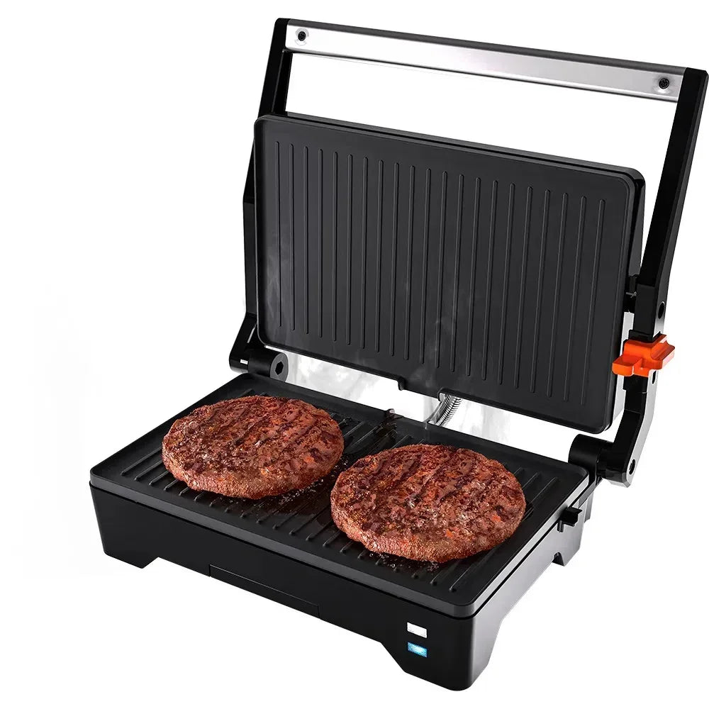 Grill Cadence Inox Chapa Firme
