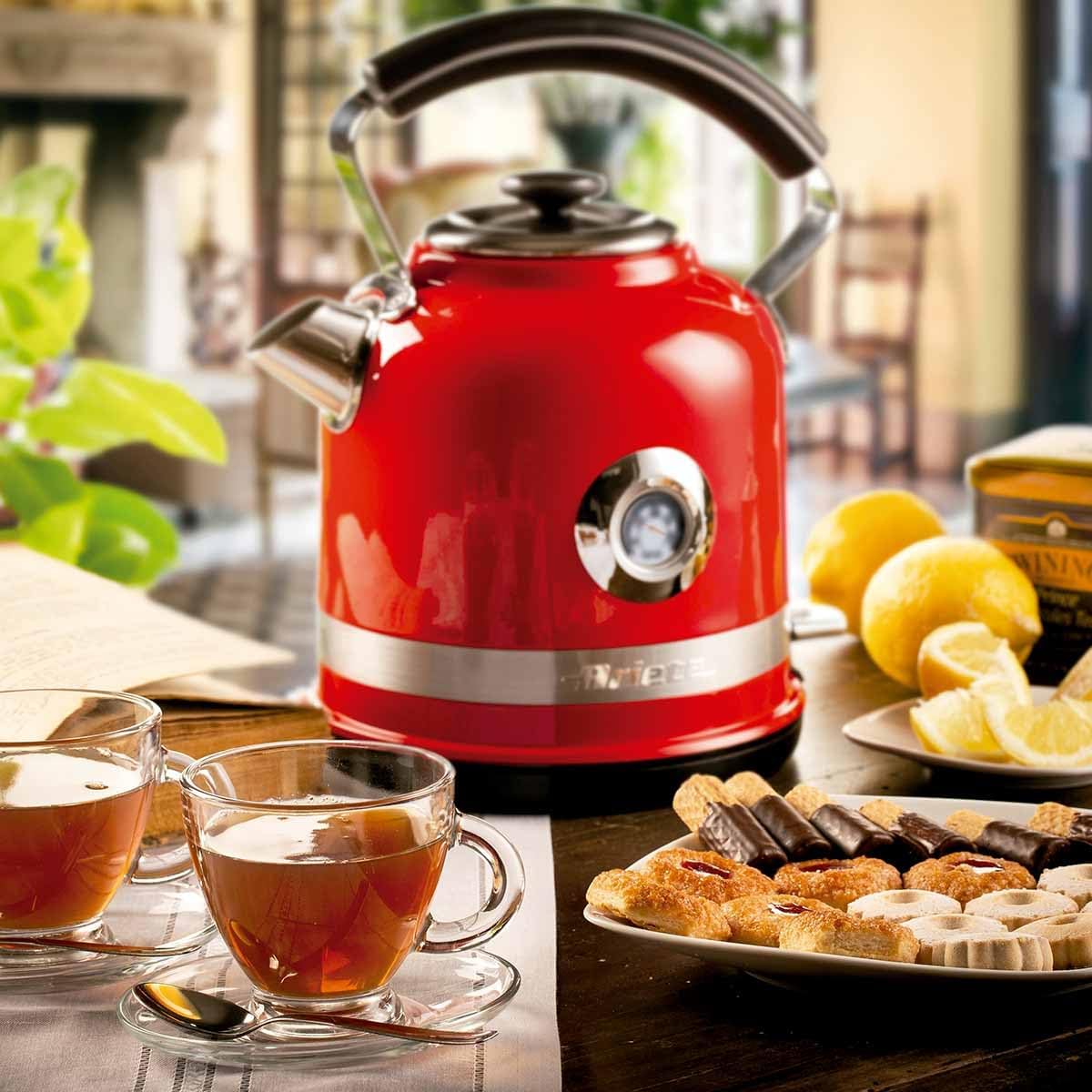 Chaleira Elétrica Ariete Moderna Vermelha 1850W