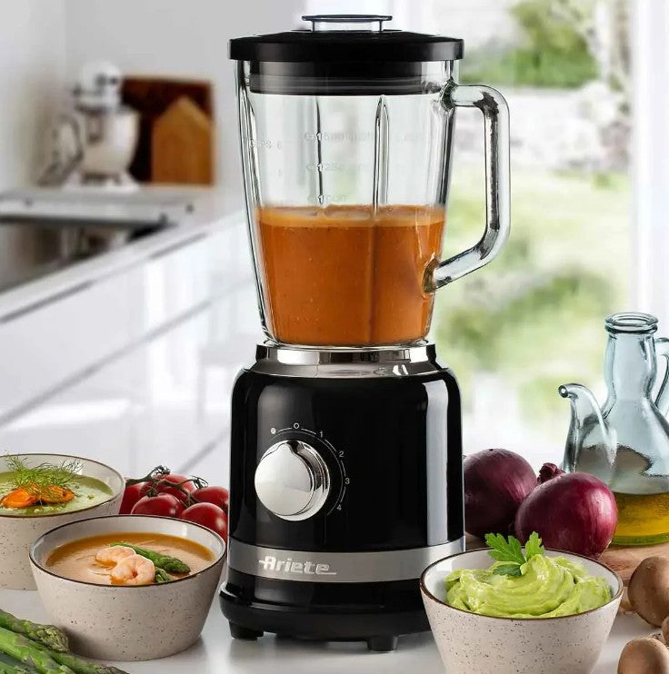 Liquidificador Ariete Moderna Preto 1000W