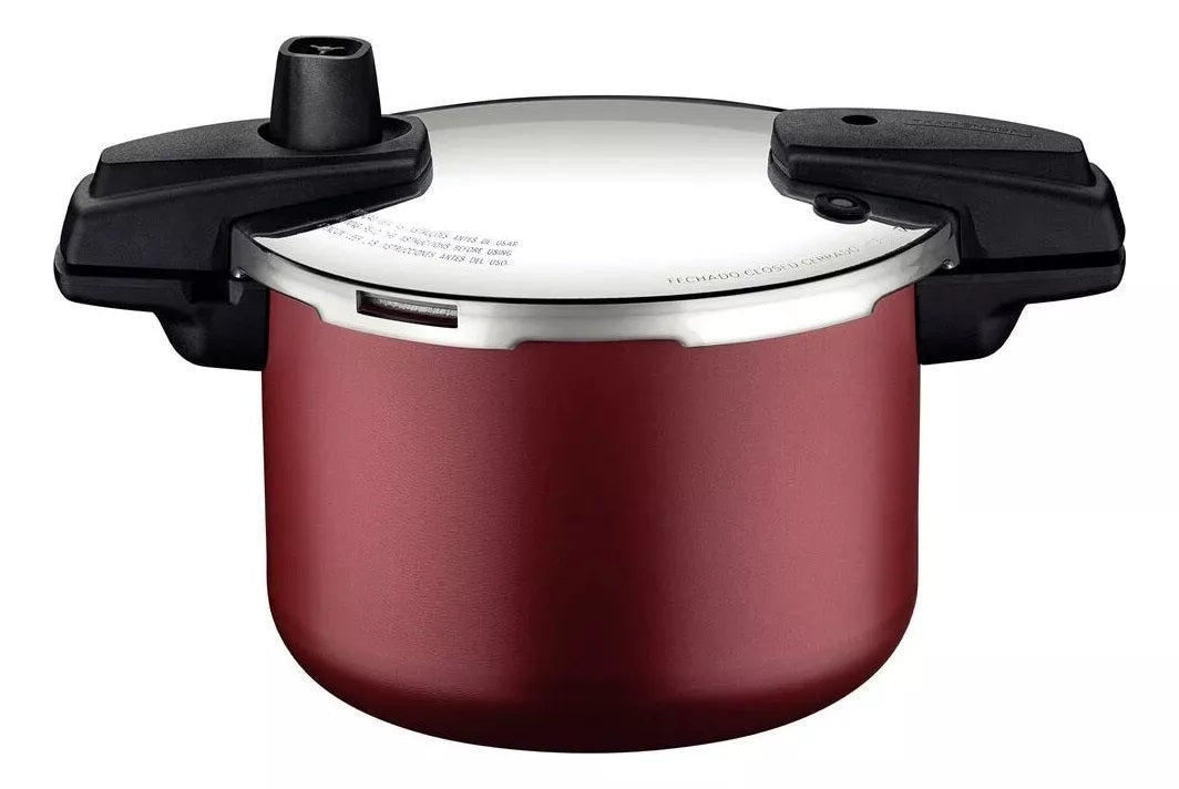 Panela de Pressão Tramontina 20cm 4,5L Arizona Vermelho