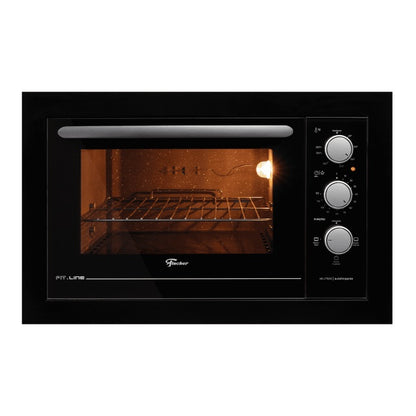 Forno Elétrico de Embutir Fischer Fit Line 48L