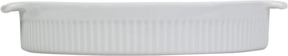 Forma redonda Porcelana Germer Assar e Servir Branca 21cm