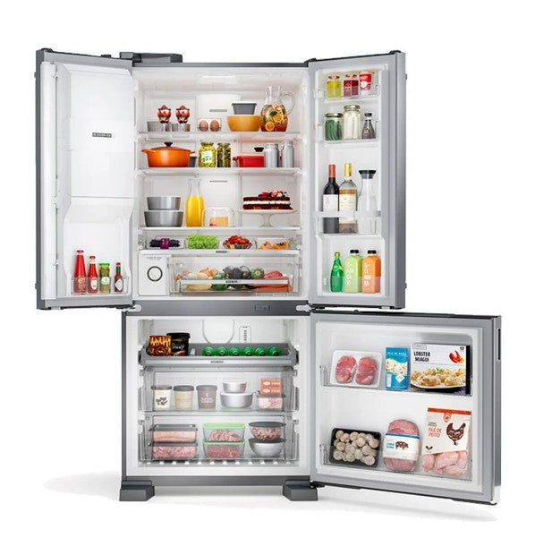 Geladeira Brastemp Gourmand Frost Free French Door 515 litros Cor inox BRH86AR
