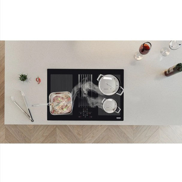 Cooktop Indução Tramontina Duo 4EI 80 Coifa Integrada