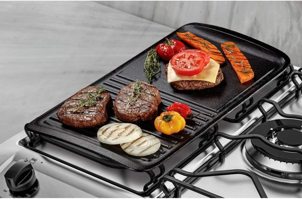 Chapa Grill para Fogão de Indução Preto Electrolux