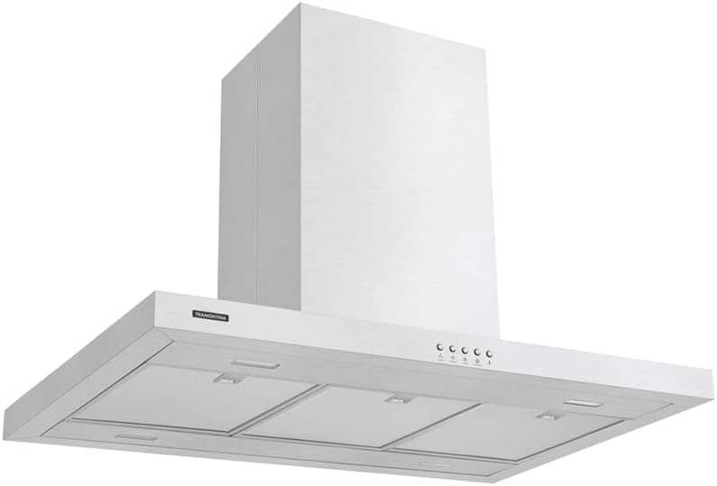 Coifa de Parede Inox New Dritta Isla 90 Tramontina