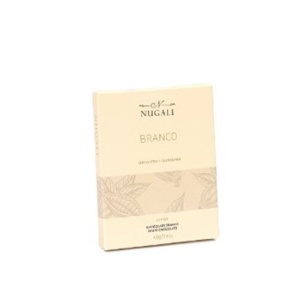 Tablete Chocolate Branco Nugali 40g