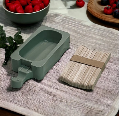 Forma de Sorvete de Palito em Silicone  Mimo Style