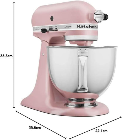 Batedeira Mixer Stand KitchenAid Artisan Dried Rose 127V