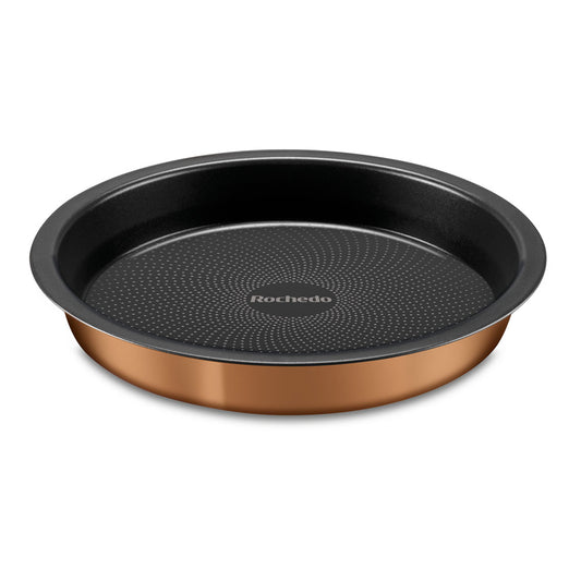 Forma Redonda Gourmet Pro 25,5Cm Rochedo Cobre