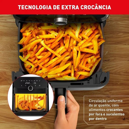 Fritadeira Sem Óleo Air Fry Arno Mega Digital 7,5L AFD7