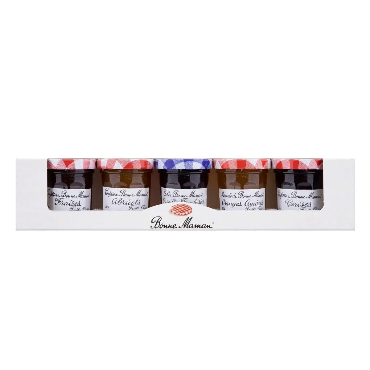Geleia Bonne Maman Kit Presente 5 Sabores 50G Cada