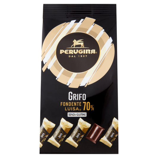 Cioccolatini Fondente Extra Sacchetto Grifo Fondente 70% 180 g PERUGINA