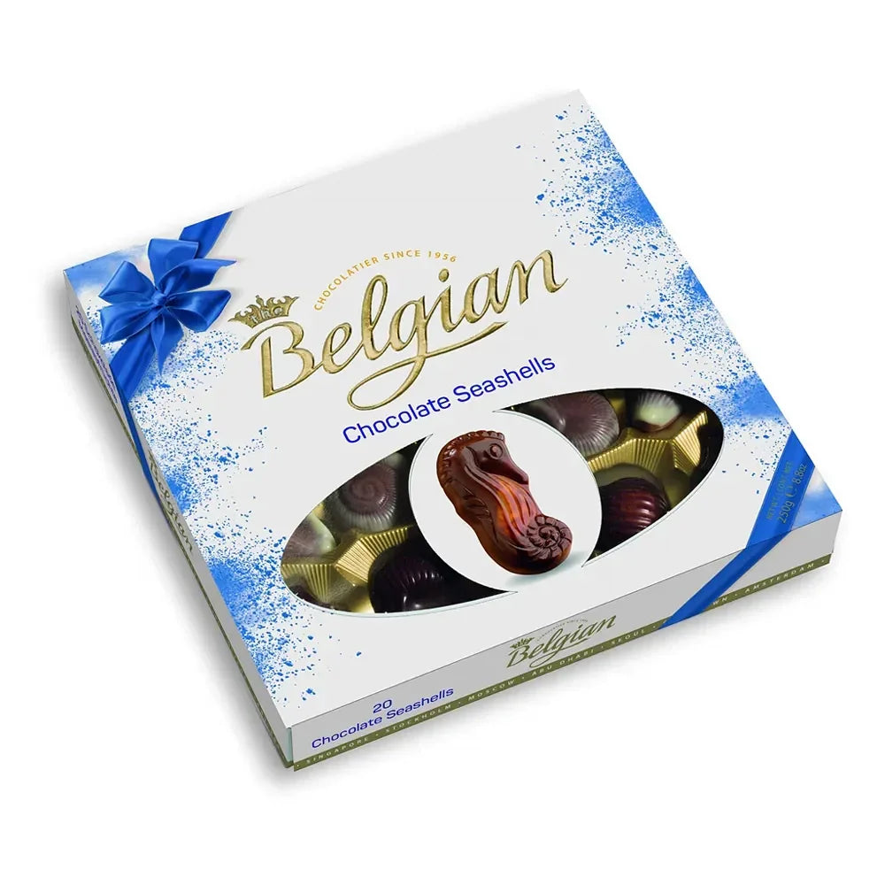 Chocolate Belga Seashells Caixa 250g Belgian