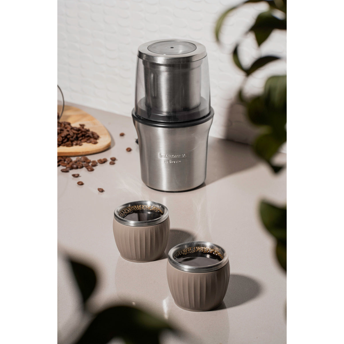 Moedor de grãos Tramontina by Breville Coffee & Spice em Aço Inox Fosco
