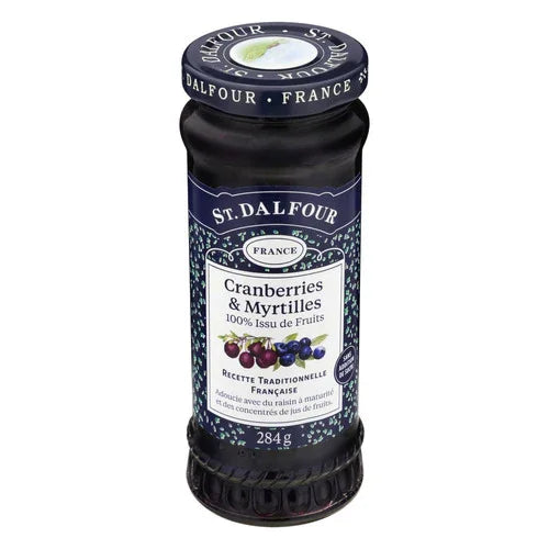 Geléia Fra St Dalfour Cranberry com Mirtilos 284 G