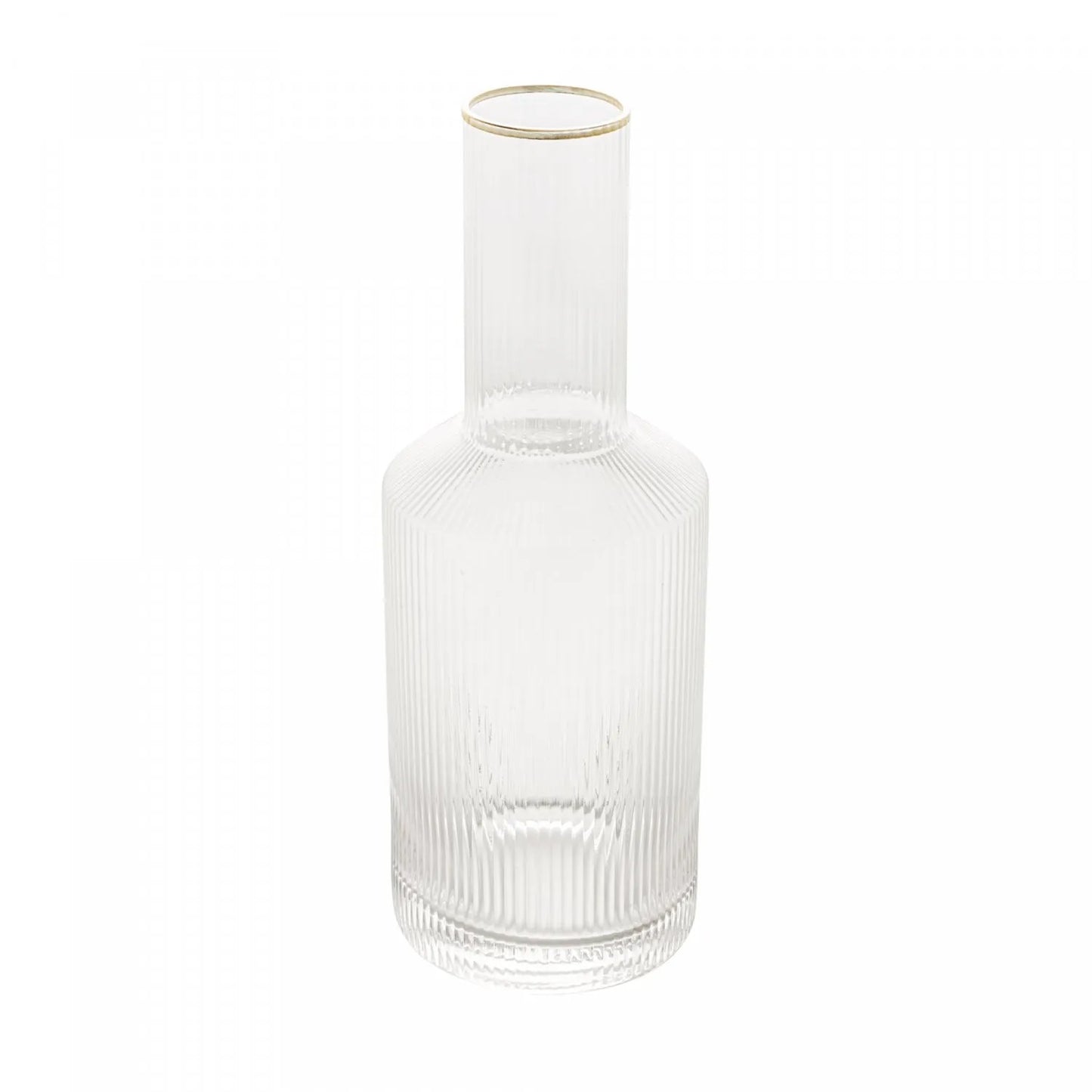 Garrafa de Cristal Wolff com Fio de Ouro Lines 800ml