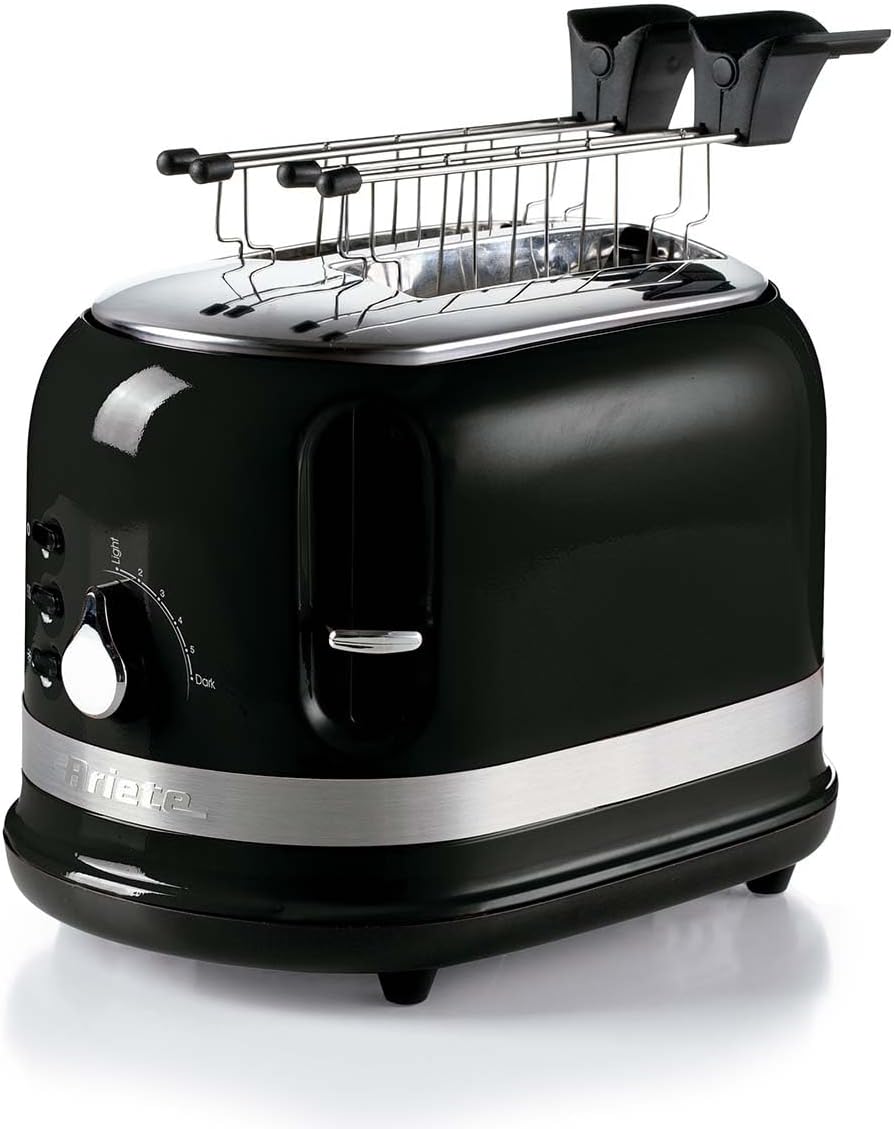 Torradeira Ariete Elétrica Moderna Preta 750W