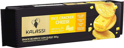 Snack de Arroz com Queijo Rice Cracker Cheese Kalassi  100g