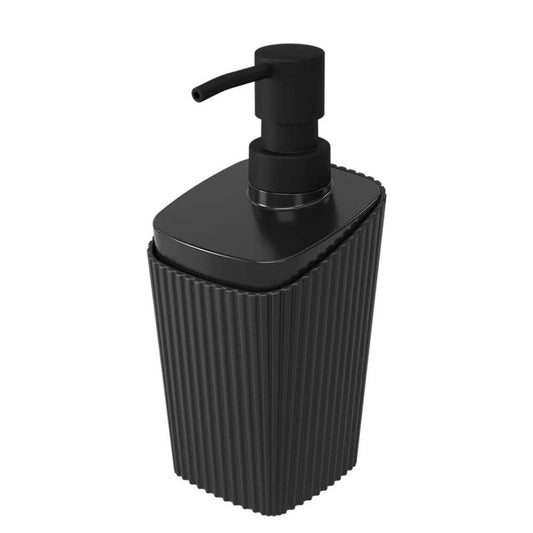 Porta Sabonete Coza Liquido New Square Preto 350Ml